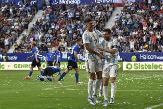 Lionel Messi Cetak 5 Gol, Argentina Menang Telak atas Estonia