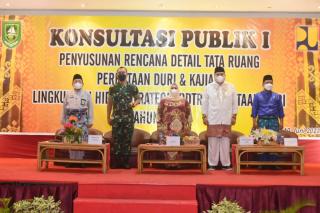 Bupati Kasmarni Buka Konsultasi Publik RDTR dan KLHS Kota Duri