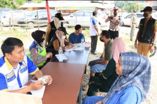 Gelar Razia Pajak, Bapenda Riau Jaring 87 Kendaraan di Kuansing