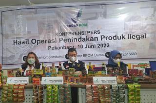 BPPOM Sita Ribuan Obat Kuat Tanpa Izin Senilai Rp1,2 Miliar