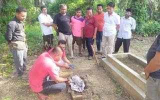 Geger! Makam Bayi di Rohul-Riau Dibongkar Orang, Tali Pocongnya Hilang