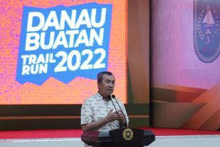Diikuti 420 peserta, Gubri Apresiasi Danau Buatan Trail Run 2022