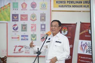 Bupati Wardan Siap Sukseskan Tahapan Pemilu 2024