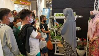 Pekanbaru Raya Fair dan Expo 2022, Stand Disketapang Dikunjungi Peserta Didik SD