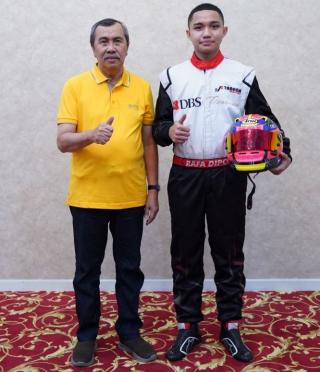 Minta Doa Restu Gubri, Rafa Dypo akan Ikuti Kejuaraan Dunia Gokart di Italia
