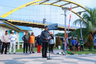 Pj Wali Kota Canangkan Kota Pekanbaru Bebas Sampah