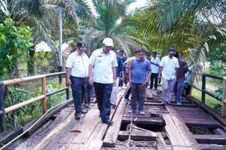 Pj Bupati Kamsol Kunker di Kecamatan Kampar Kiri dan Kampar Kiri Hulu