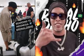 Selamat Datang! Hari Ini Ronaldinho Tiba di Indonesia, Main Bersama RANS FC