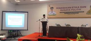 Pj Wako Pekanbaru Buka Sosialisasi Pendidikan Etika dan Budaya Politik