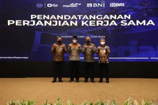 DJP dan Himbara Teken PKS Tentang Interoperabilitas Data dan Layanan Perbankan