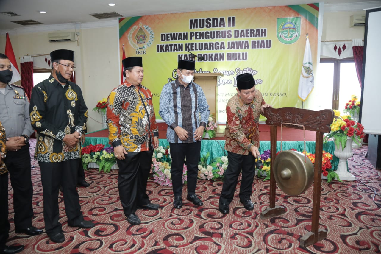 Buka MUSDA II IKJR Rohul, Sukiman: Beraneka Ragam Suku Kekuatan Membangun Rohul