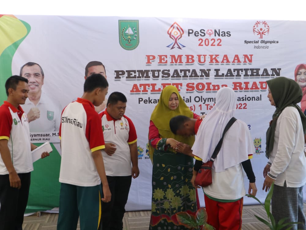 Ketua SOIna Tinjau dan Beri Dukungan untuk 4 Atlet pesonans 1 Asal Inhil