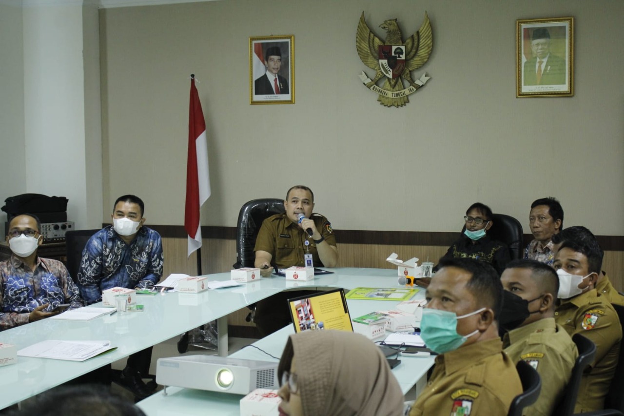 Tertarik Program siDIVA, DPP Barito Sambangi Disketapang Pekanbaru