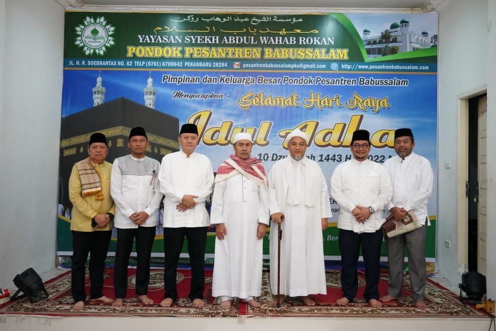 Gubri Salat Idul Adha 1443 H Bersama Ponpes Babussalam