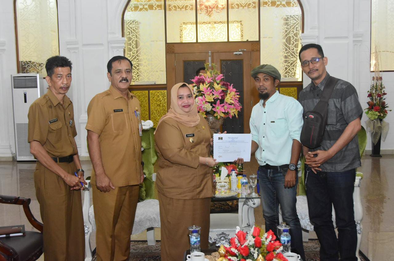 Bupati Kasmarni Siap Dukung Gebyar Musik 90an Duri Bengkalis Riau Rock Live