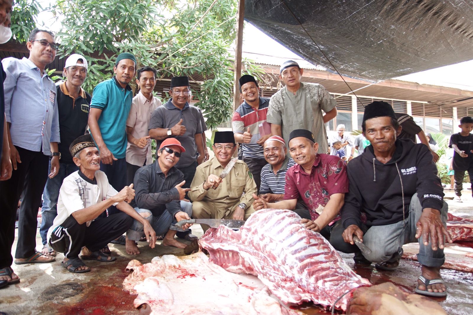 Bupati Wardan Bangga Masyarakat Inhil Antusias Berkurban