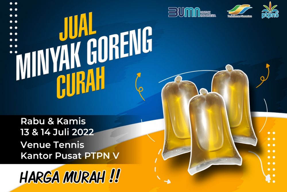 Kabar Baik! 28 Ton Migor Curah Murah bakal Kembali Disalurkan di Pekanbaru