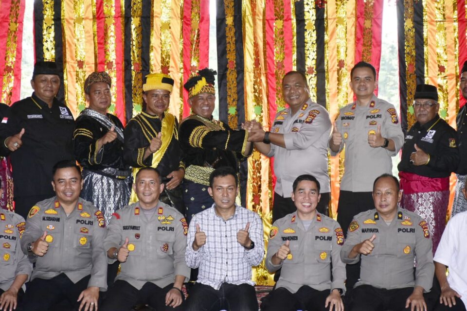 Setahun di Kampar, Kapolres Pamit dengan Pemda dan LAK Kampar