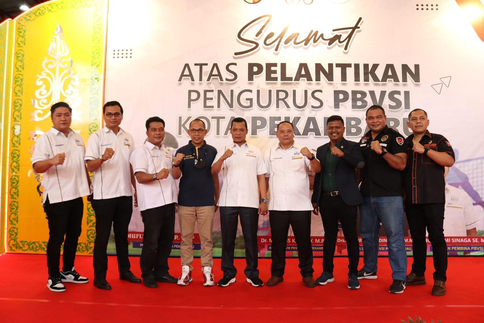 Resmi Dikukuhkan, Pj Walikota Harap Kepengurusan Baru PBVSI Bawa Bola Voli Lebih Berjaya