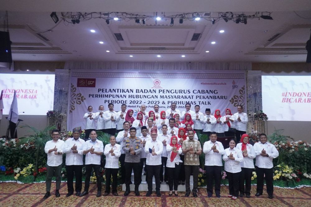 Pengurus Baru BPC Perhumas Pekanbaru Resmi Dilantik