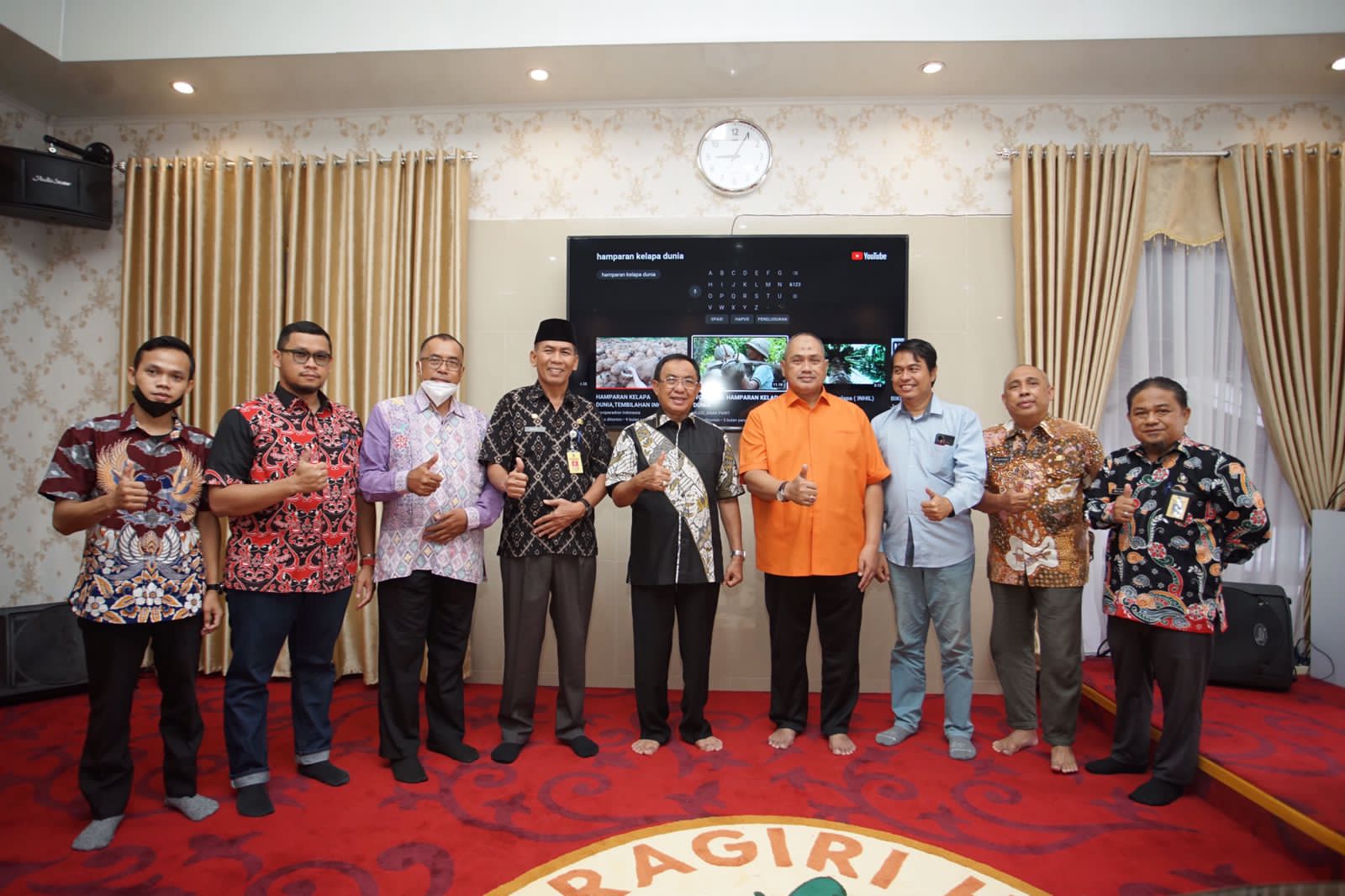 Bupati Inhil Terima Silaturahmi Investor Malaysia Bersama Jajaran PT KIG