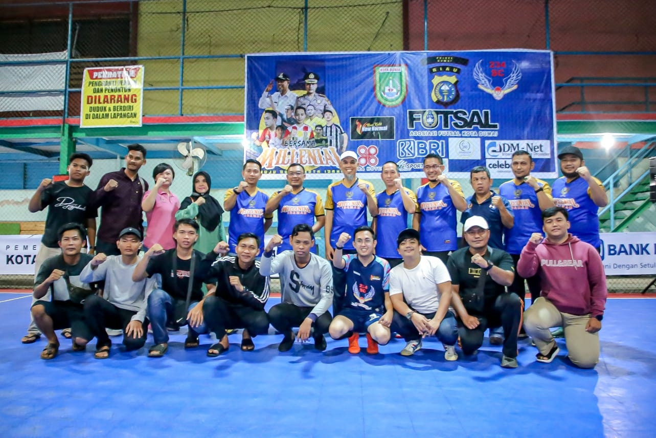 Wako Faisal Apresiasi Kegiatan Futsal Piala Bergilir 234 SC Dumai