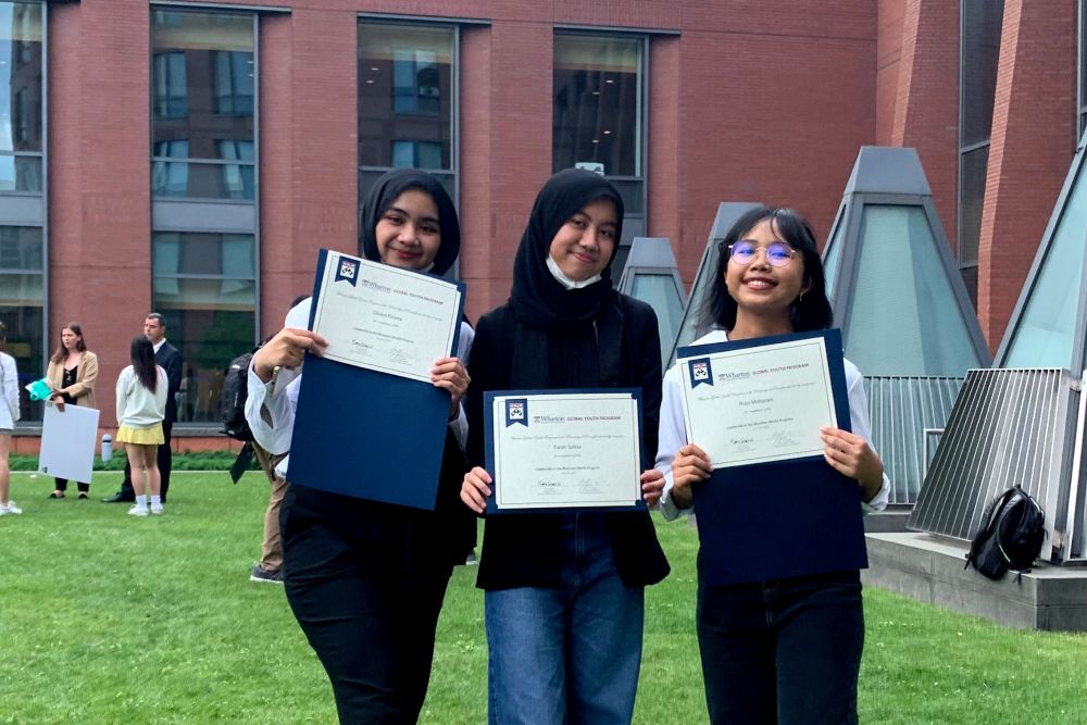 Ini Cerita 3 Siswi SMA Mutiara Harapan Belajar di University of Pennsylvania