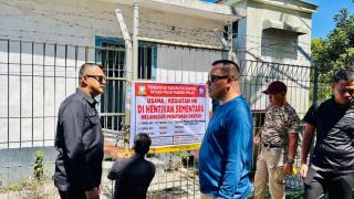 Tak Bayar Retribusi, Pemkab Kampar Segel Menara Telekomunikasi Milik PT. Sampoerna Telekomunikasi In