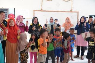 Forum PAUD Kabupaten Kampar Bantu 30 Anak Usia Dini di Batu Sanggan