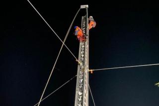 Besi Penyangga Dicuri, PLN Lakukan Perbaikan Tower SUTT 150 kV di Kubang