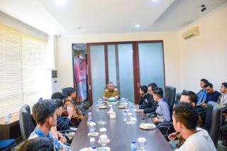 Pj Bupati Terima Kunjungan Mahasiswa Kampar yang Kuliah Luar Negeri