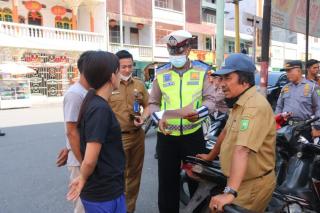 145 Kendaraan Terjaring Operasi Penertiban Pajak di Rokan Hilir