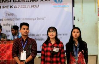 Feryandi Hutapea Terpilih Sebagai Ketua GMKI Pekanbaru