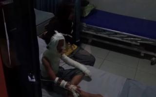Tragis! Asyik Makan Es Asap, Ayah dan Anak Mendadak Terbakar