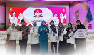 Pemko Dumai Raih Penghargaan Kampung KB Terbaik II Tingkat Provinsi