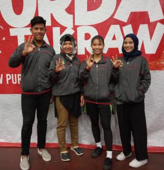 Bertanding di Thailand, Bupati Kasmarni Ajak Warga Doakan Empat Atlet Takraw Bengkalis