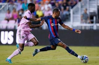 Lewandowski Belum Main, Barcelona Hajar Inter Miami 6-0