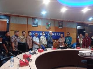 Pemko Pekanbaru Siap Bantu Pemkab Pasaman Barat Bangun Mal Pelayanan Publik