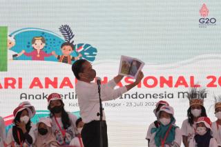 Peringatan Hari Anak Nasional, Jokowi: Rajin Belajar dan Jaga Kesehatan