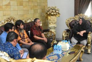 Bupati Kasmarni Terima Audiensi dengan Pertamina Hulu Rokan