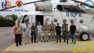 Perkuat Satgas Karhutla, BNPB Kembali Kirim 2 Helikopter ke Riau