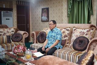 Bupati Inhil Buka Diskusi Forum Perkelapaan yang Digelar BPC HIPMI dan BRI Tembilahan