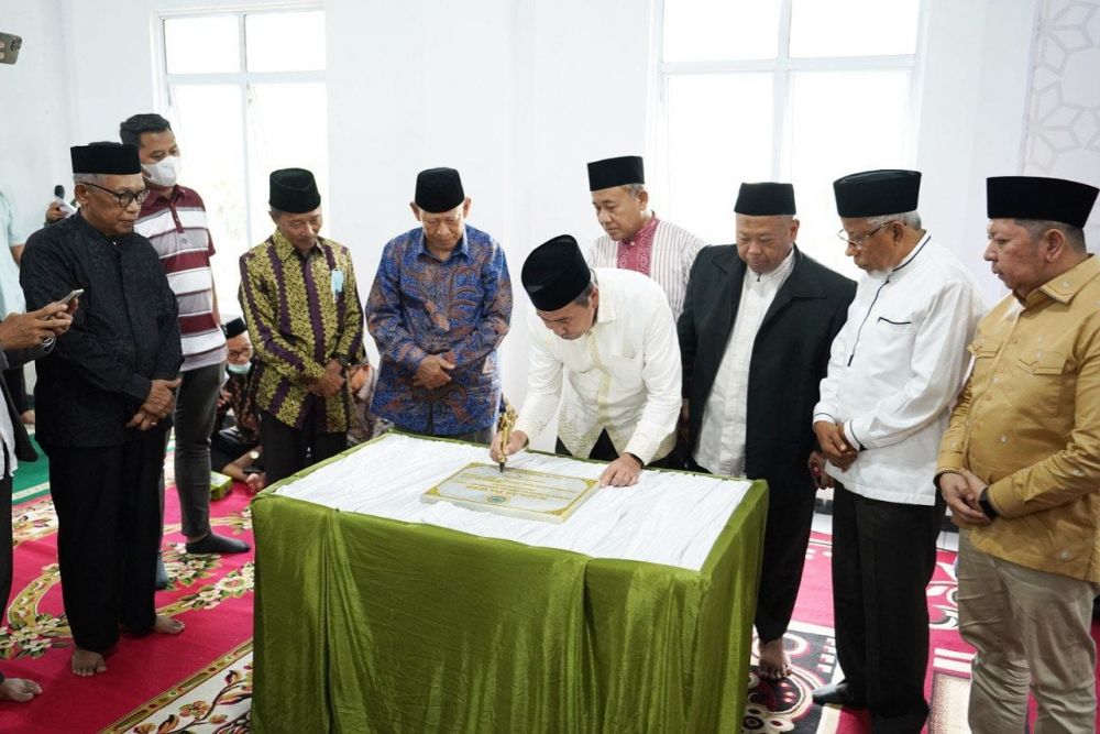 Gubri Syamsuar Resmikan Markas Dakwah DDII Provinsi Riau di Kampar