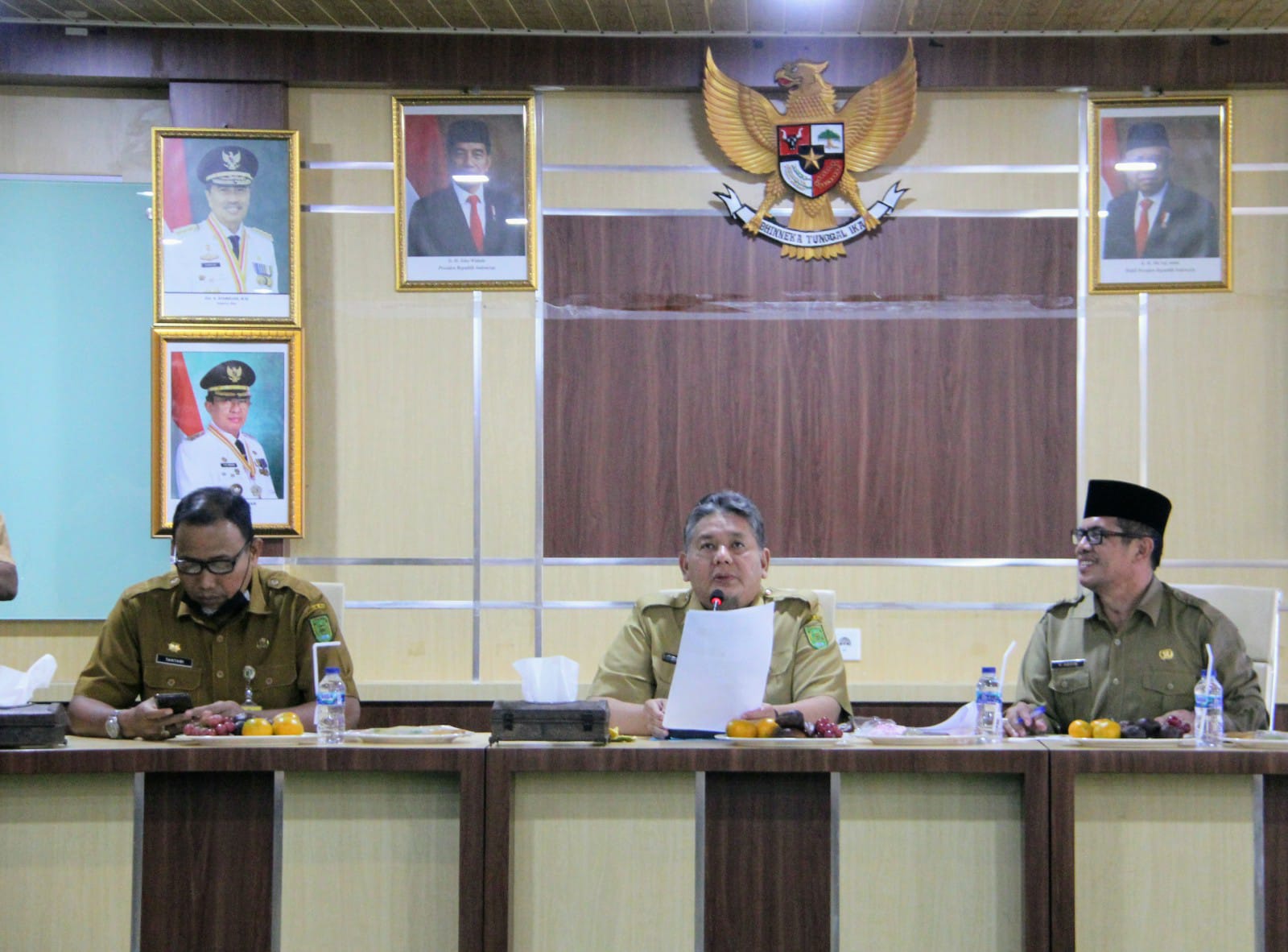 Pemkab Inhil Siap Sukseskan Gerakan Pembagian 10 Juta Bendera Merah Putih