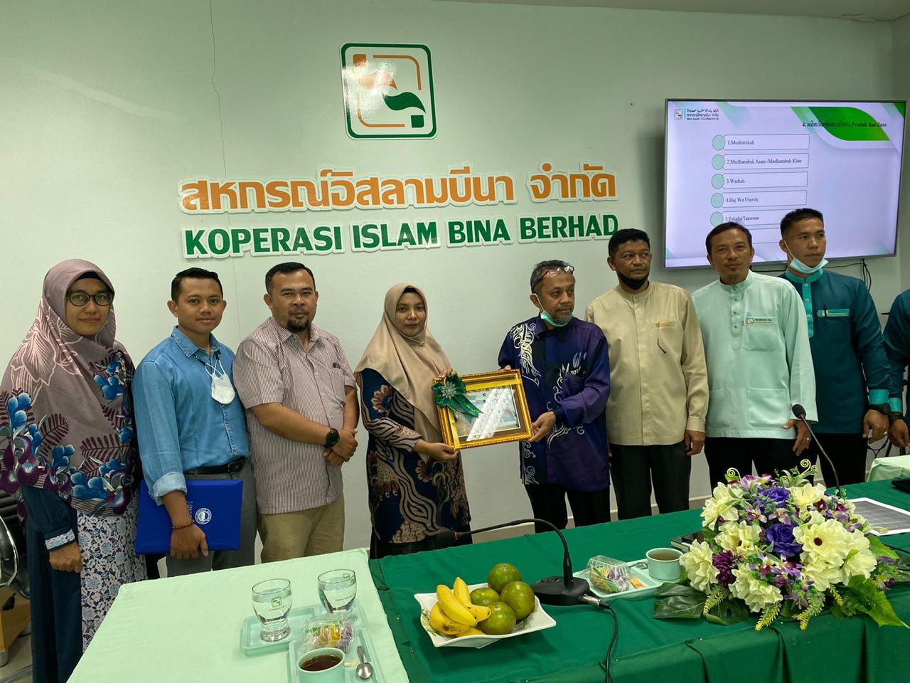 STIE Syariah Bengkalis Teken MoU dengan Koperasi Islam Bina Berhad Thailand