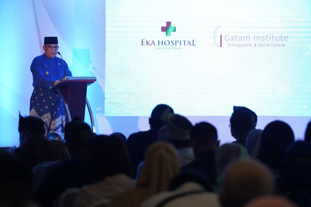 Wagubri Resmikan Gatam Institute Orthopaedic and Spine Center Eka Hospital Pekanbaru