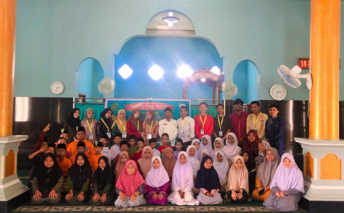 Mahasiswa KKN STAIN di Bantan Air Gelar Festival Anak Sholeh
