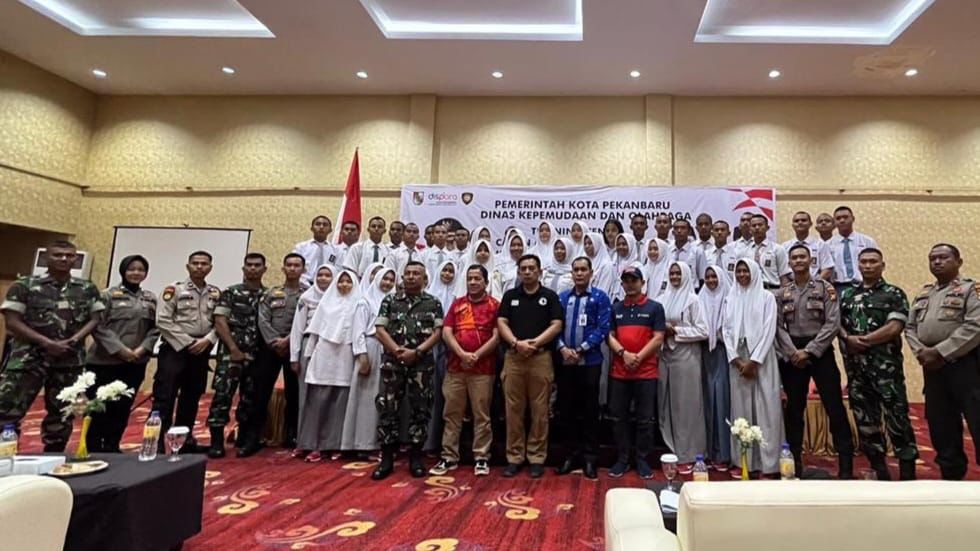 Dispora Pekanbaru Buka Training Center Bagi Calon Anggota Paskibraka 2022