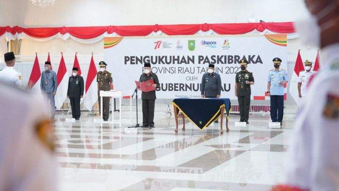 Selamat! 36 Pelajar SMA Terpilih Jadi Anggota Paskibraka Riau 2022