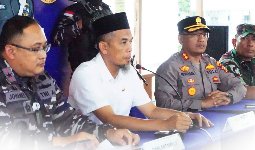 Wako Paisal Apresiasi Tim Satgas TNI AL Kota Dumai yang Gagalkan Penyelundupan Sabu Rp 9,8 Miliar